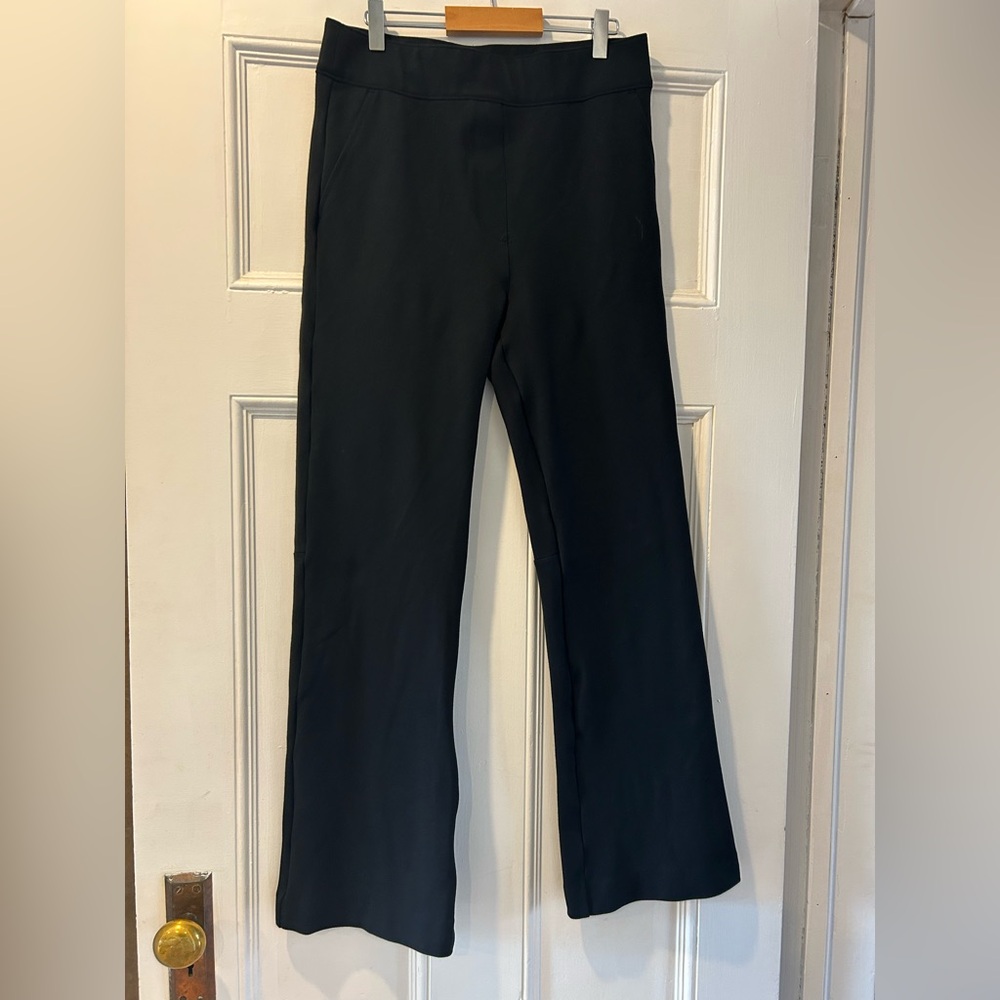 Spanx Long Black Pants Sz M Tall